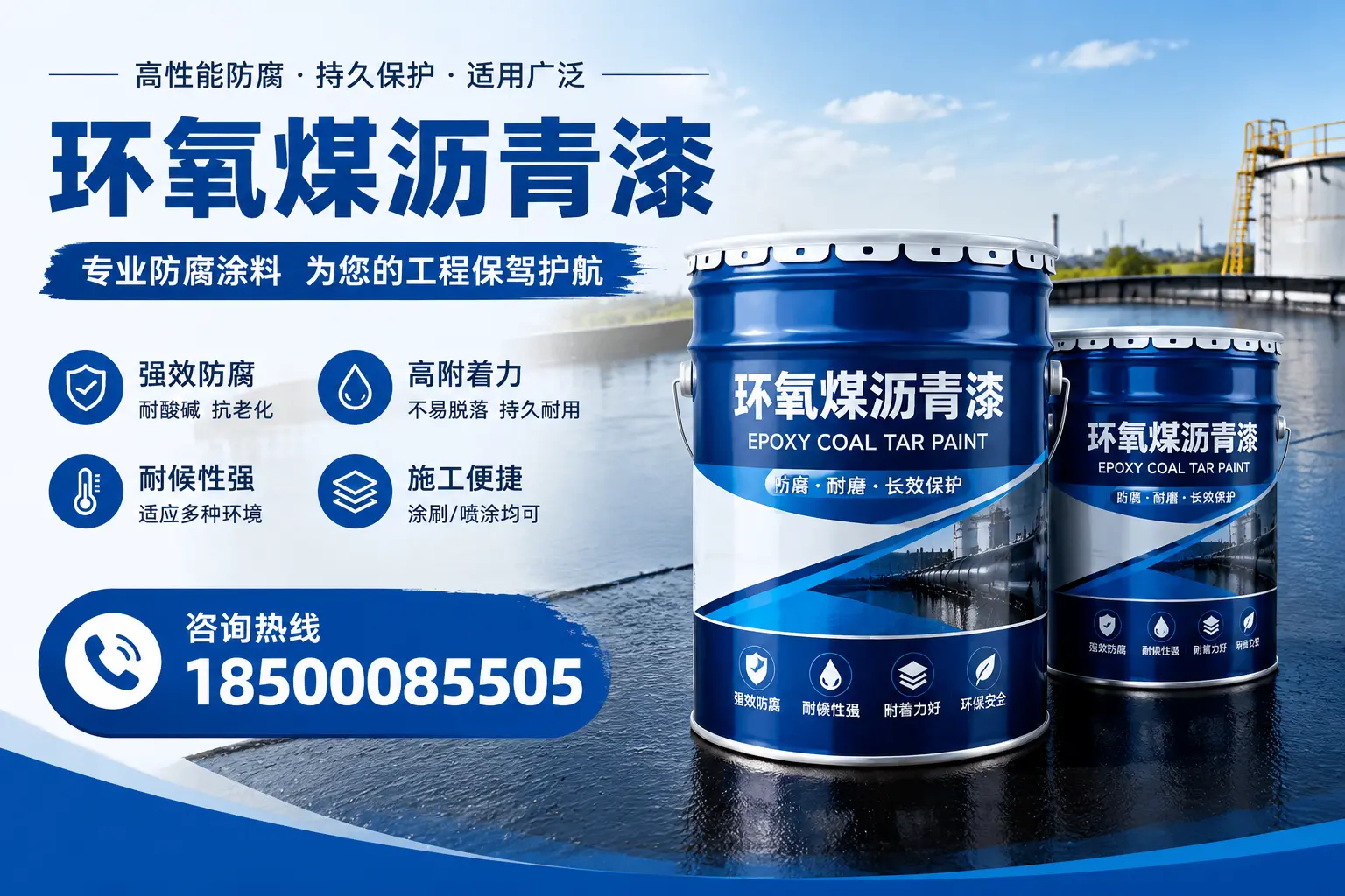 环氧煤沥青漆与其他漆类的比较,保定用户的选择依据