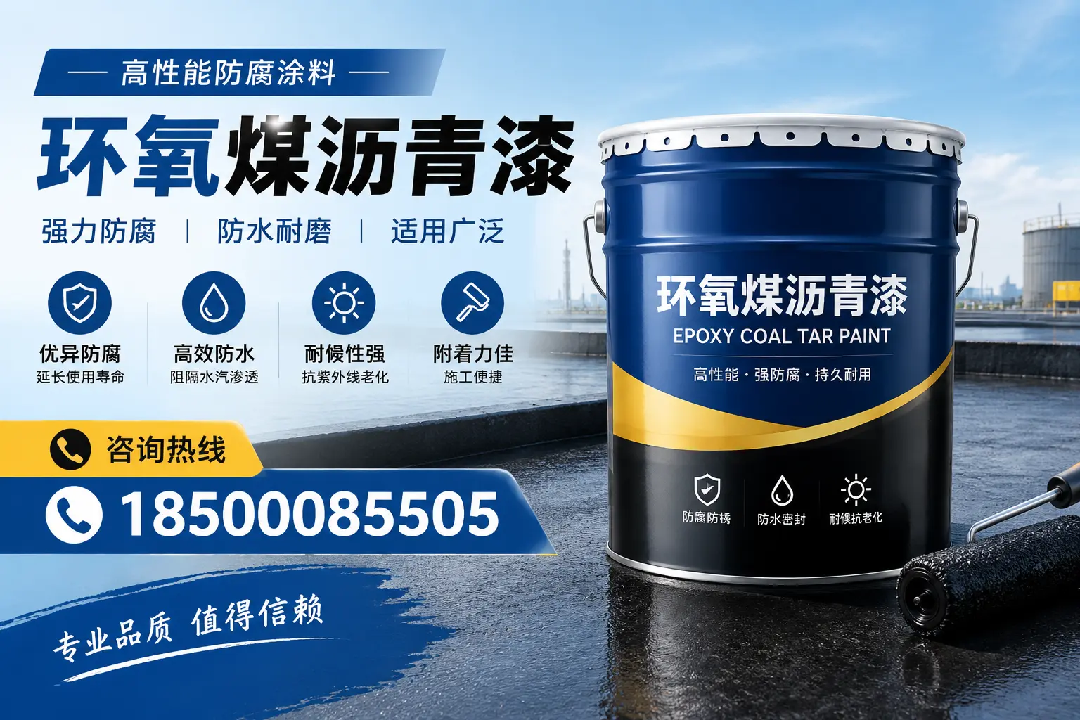 环氧煤沥青漆的主要成分与功能,保定用户深度了解