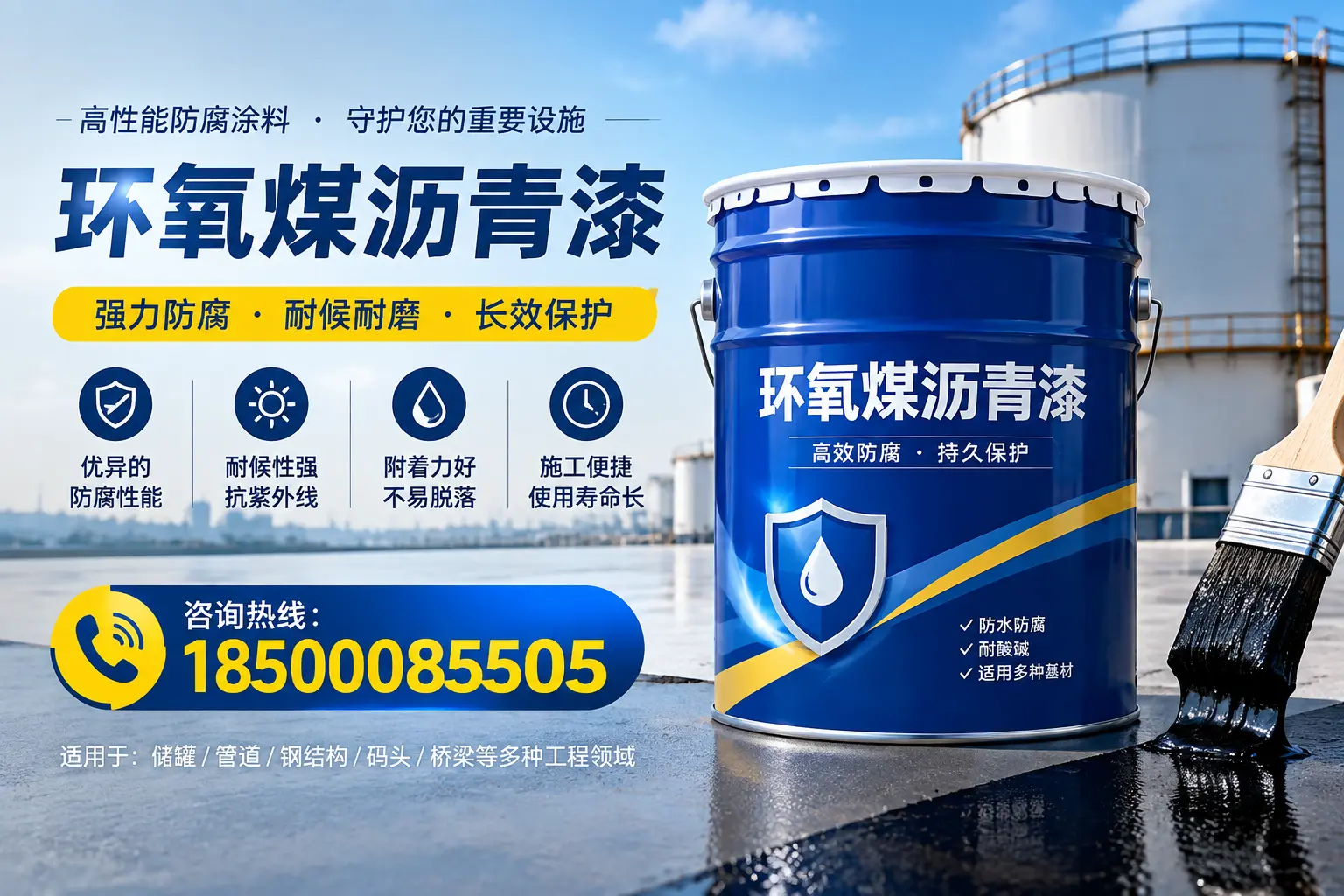 环氧煤沥青漆施工注意事项,确保保定项目顺利进行